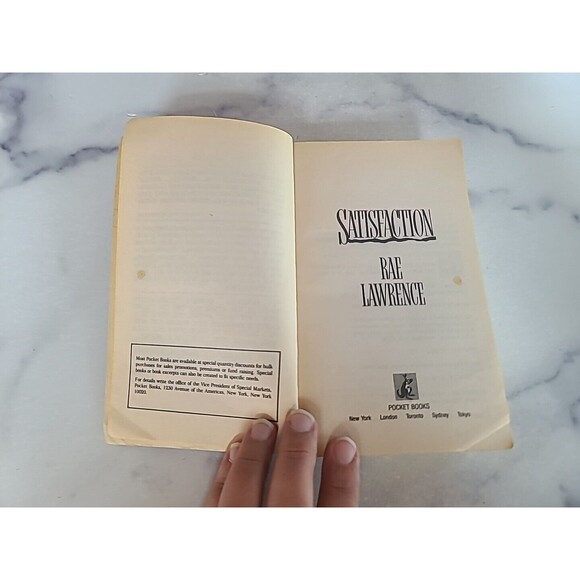 Satisfaction By Rae Lawrence Paperback - Picture 3 of 10